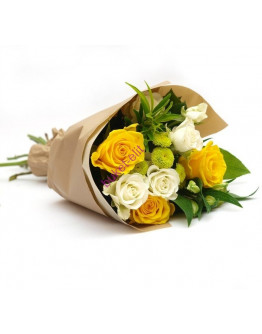 Мини-букет из цветов "Саванна"