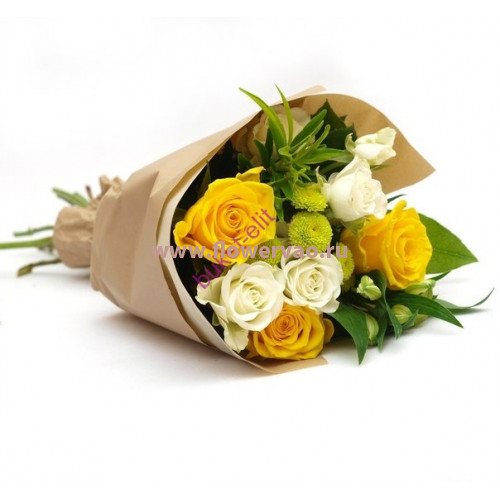 Мини-букет из цветов Саванна