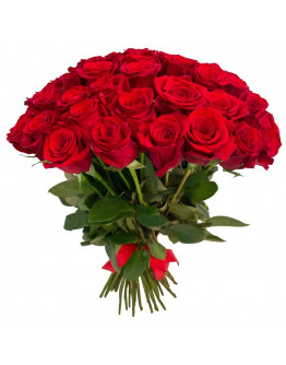 Букет из 51 розы "Красная Романтика"