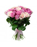Букет из 51розово-фиолетовой розы