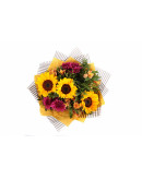 Солнечный букет цветов Яркий денёк
