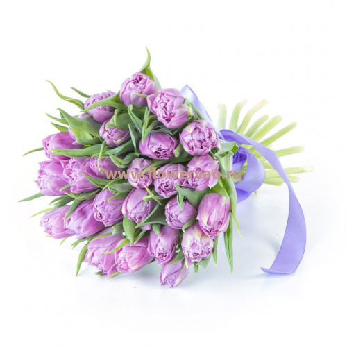 Букет тюльпанов «Лиловый сон»